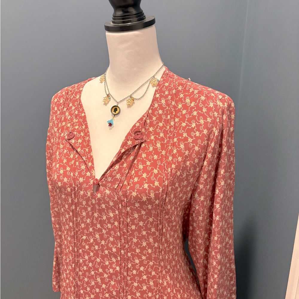 April Cornell Moss Crepe maxi dress Medium